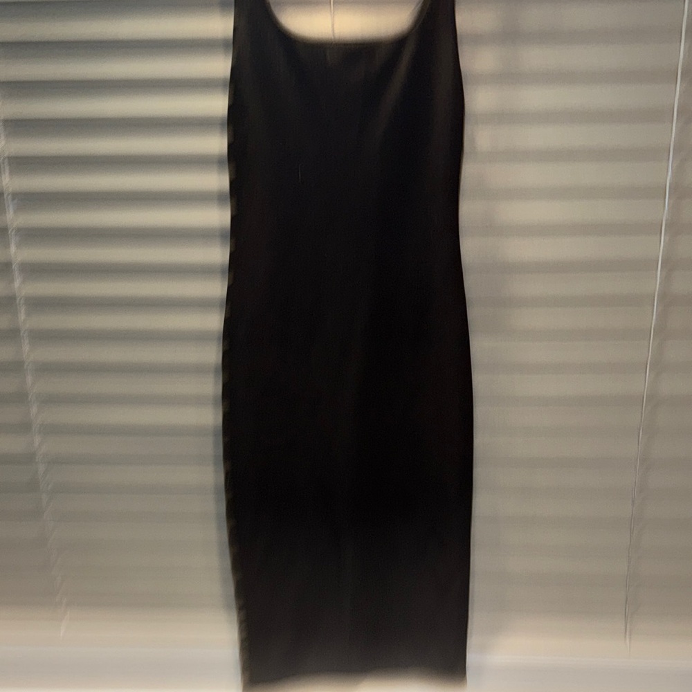 Zara Black Midi Dress